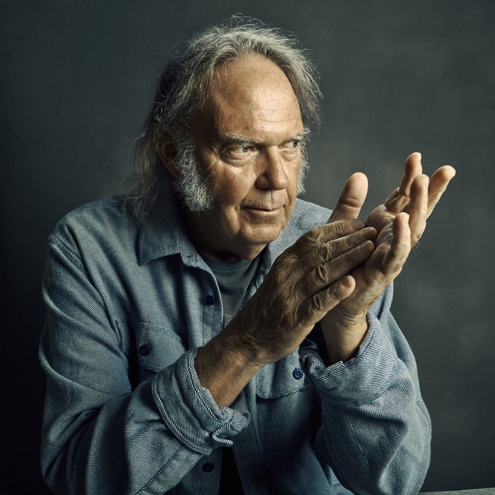 Neil Young em foto de divulgação