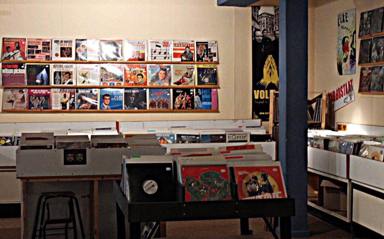 Loja de discos usados, imagem ilustrativa