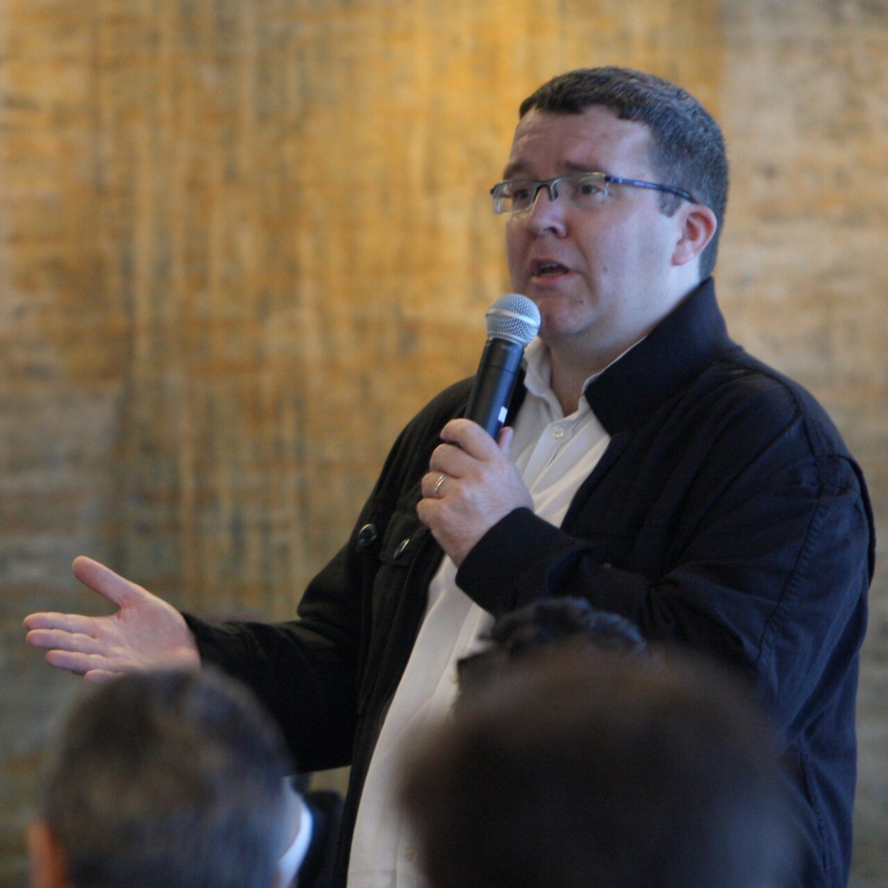 Tom Watson em evento de tecnologia