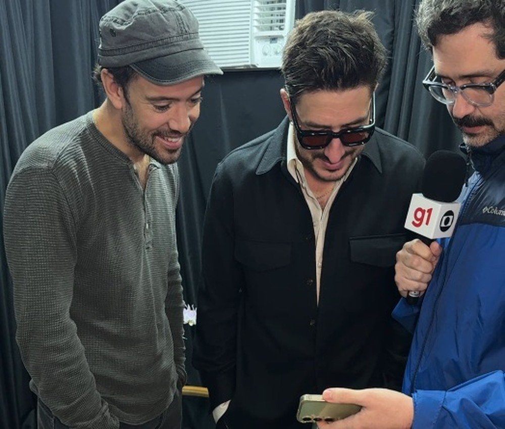 Mumford & Sons ouvem Tonico e Tinoco no Rock in Rio e aprovam